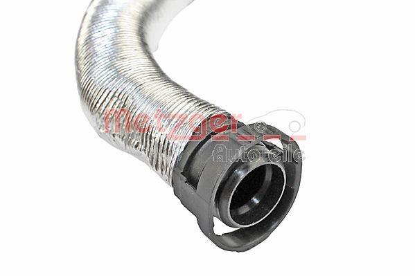 Tuyau, ventilation de carter-moteur (Tuyau de vapeur d'huile moteur) METZGER ref. 2380110